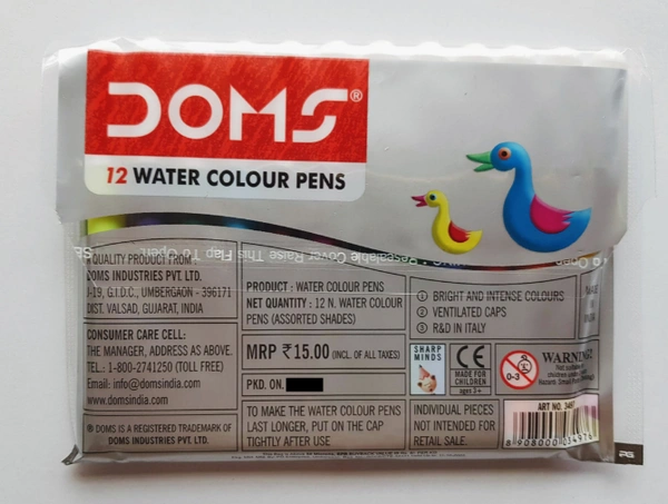 DOMS 12 Water Colour Pens